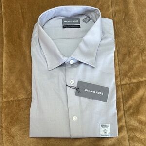 Michael Kors Gray Dress Shirt Elegant Design